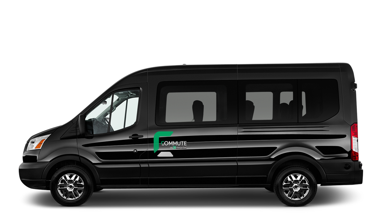 Black Commuter Van from Enterprise