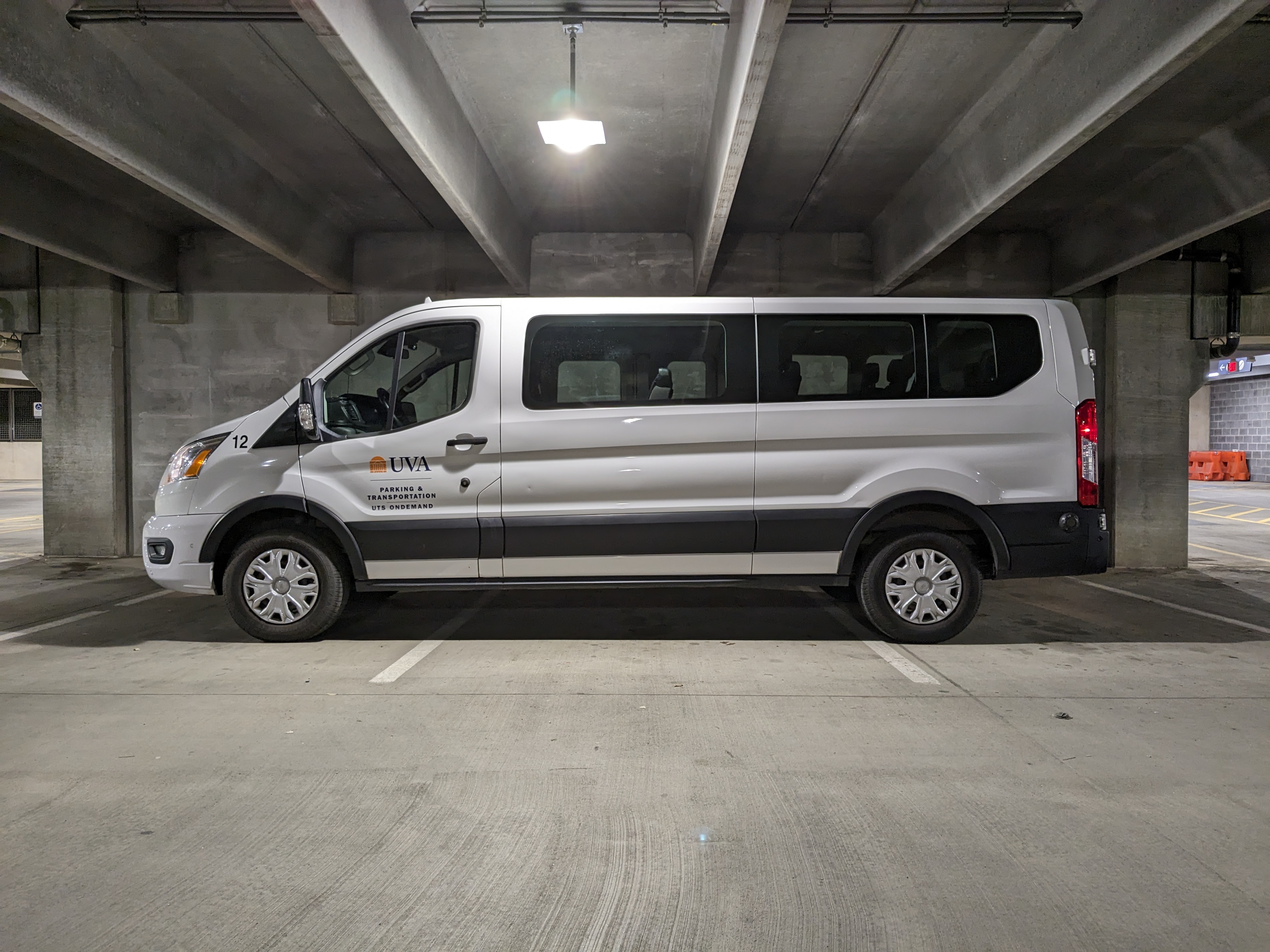 Van 12: 2020 Ford Transit (white)
