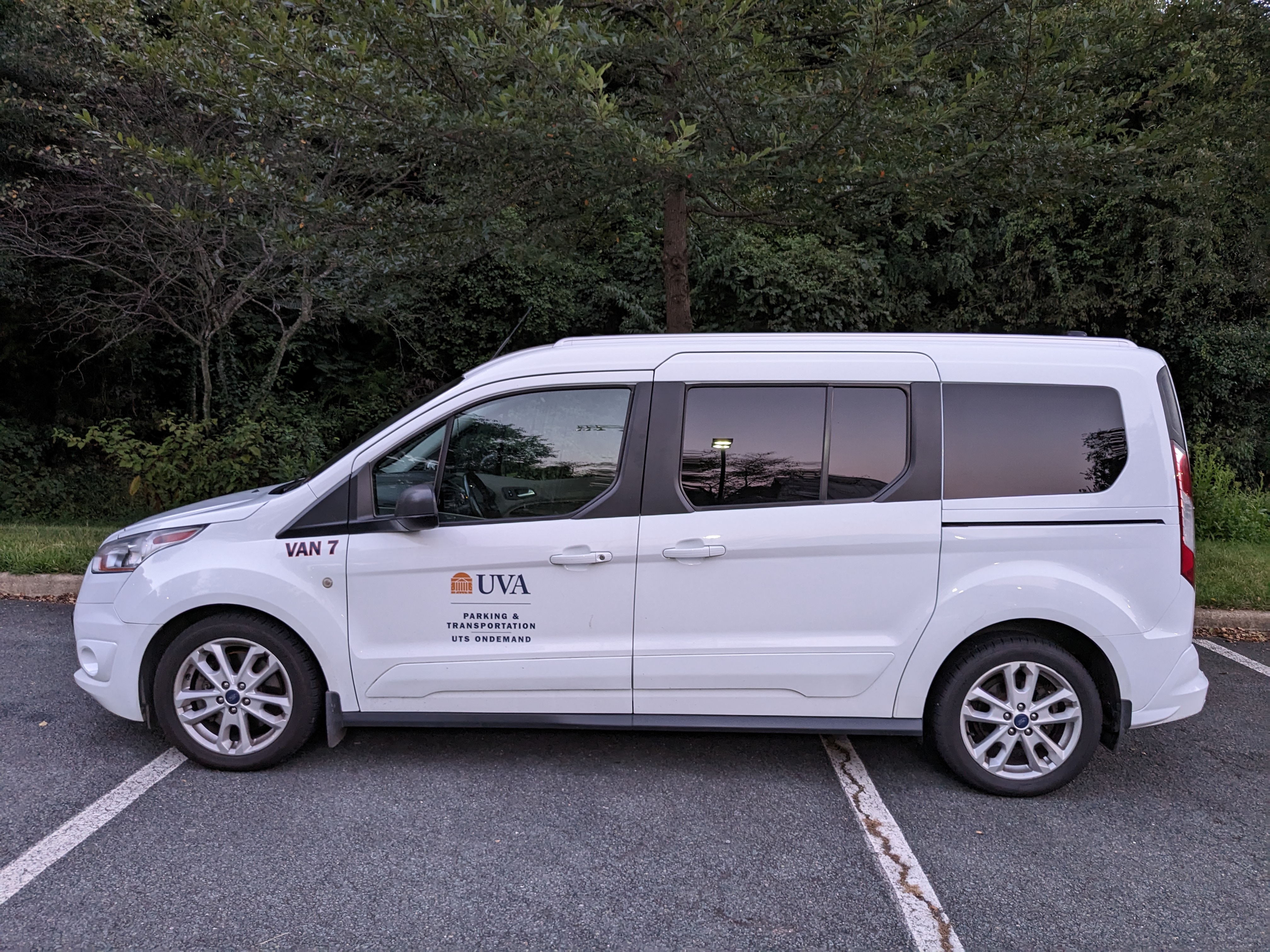 Van 7: 2017 Ford Transit (white)