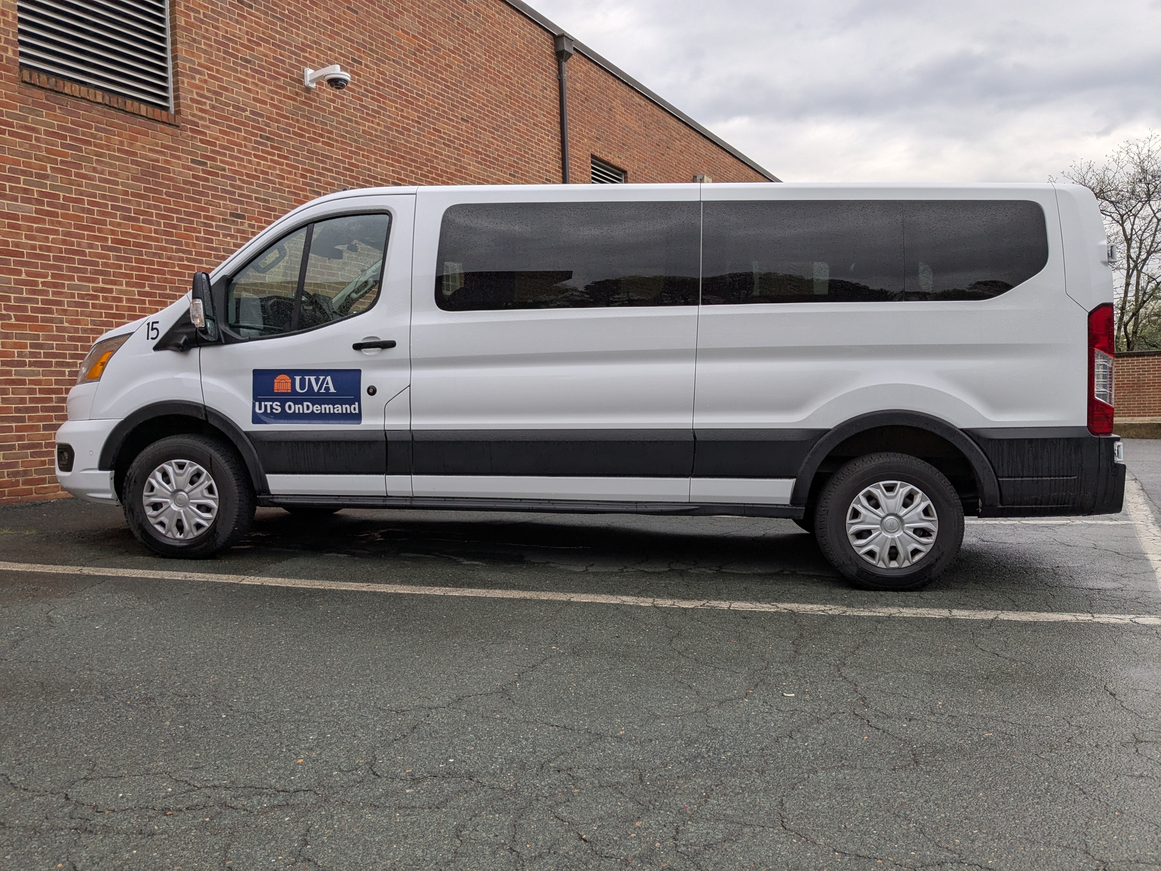 2022 Ford Transit (white)